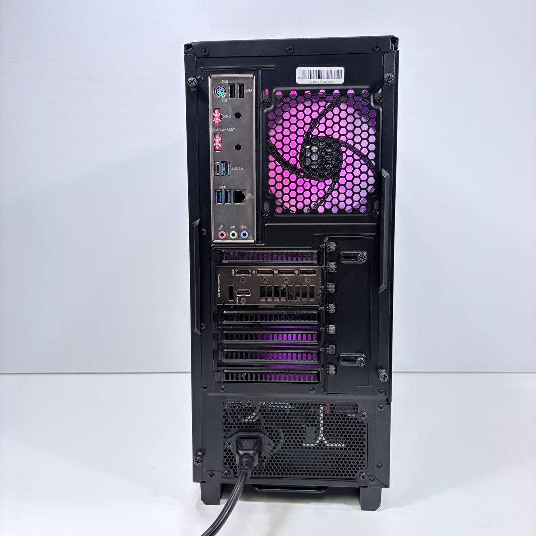 ゲーミングPC i7 11700F RTX3080 重いゲームも快適 色変LED