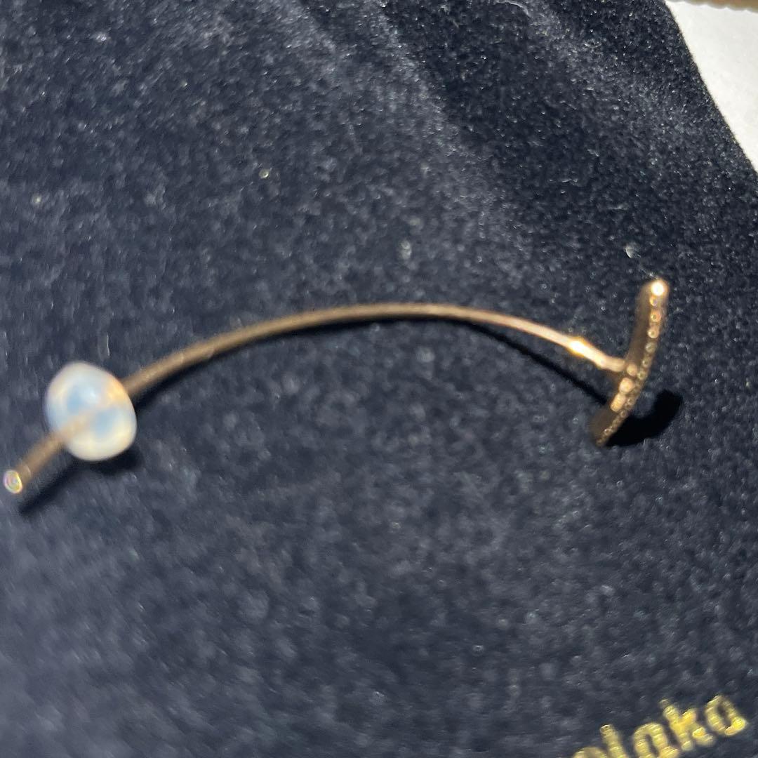 TRAPEZE ダイヤモンド アローピアス