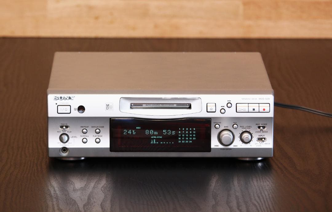 SONY MDS-S39 MDプレーヤー/レコーダー　日本製　完動品