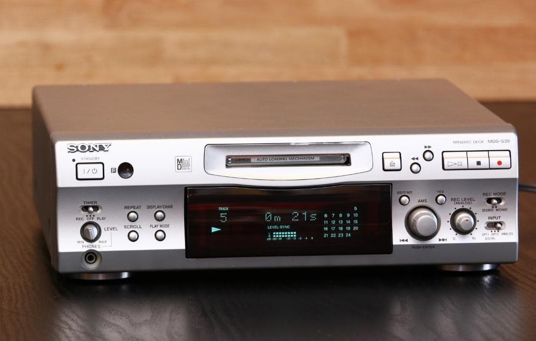 SONY MDS-S39 MDプレーヤー/レコーダー　日本製　完動品