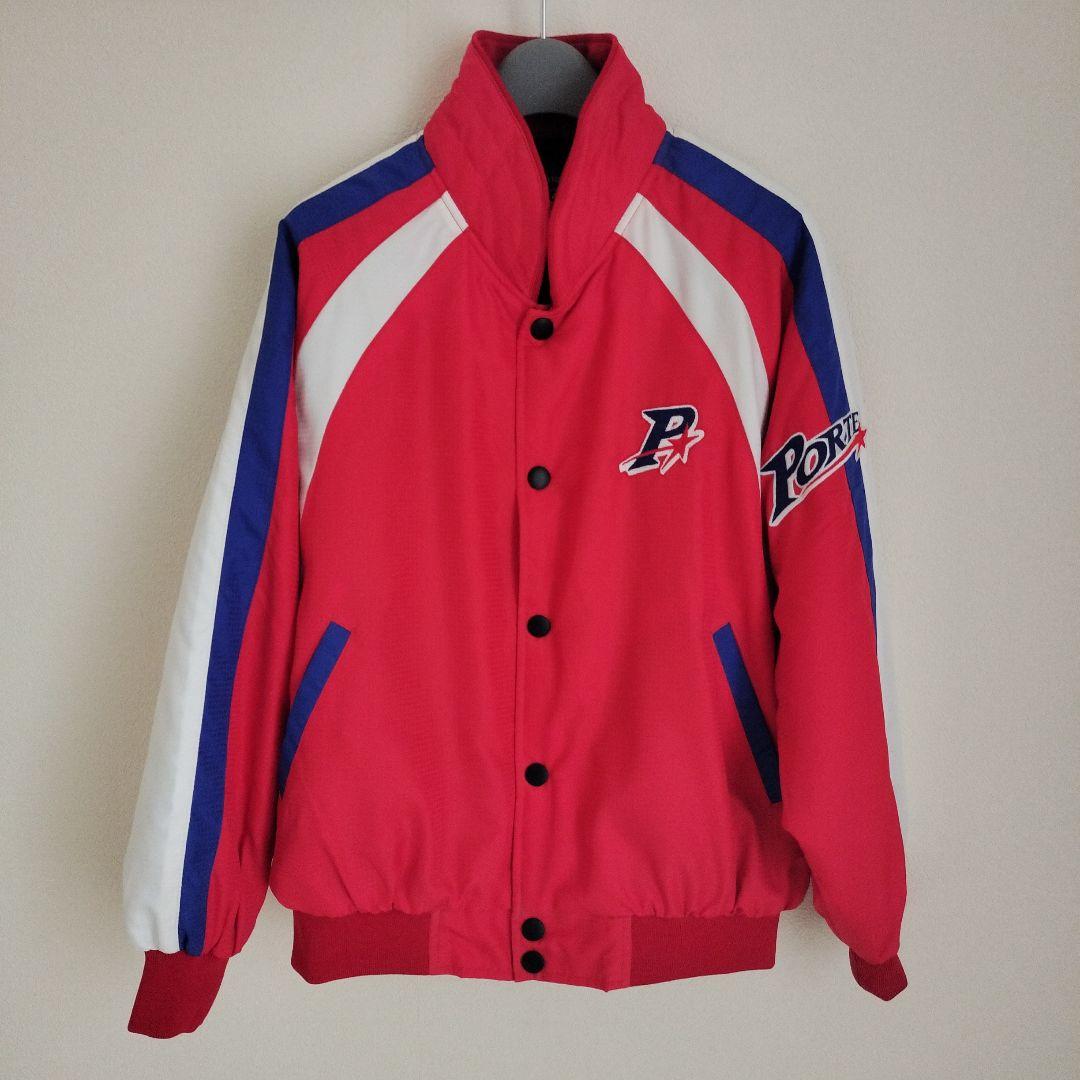 Porte ポルテ野球ジャケット 赤130 ジャンパー　グランドコート