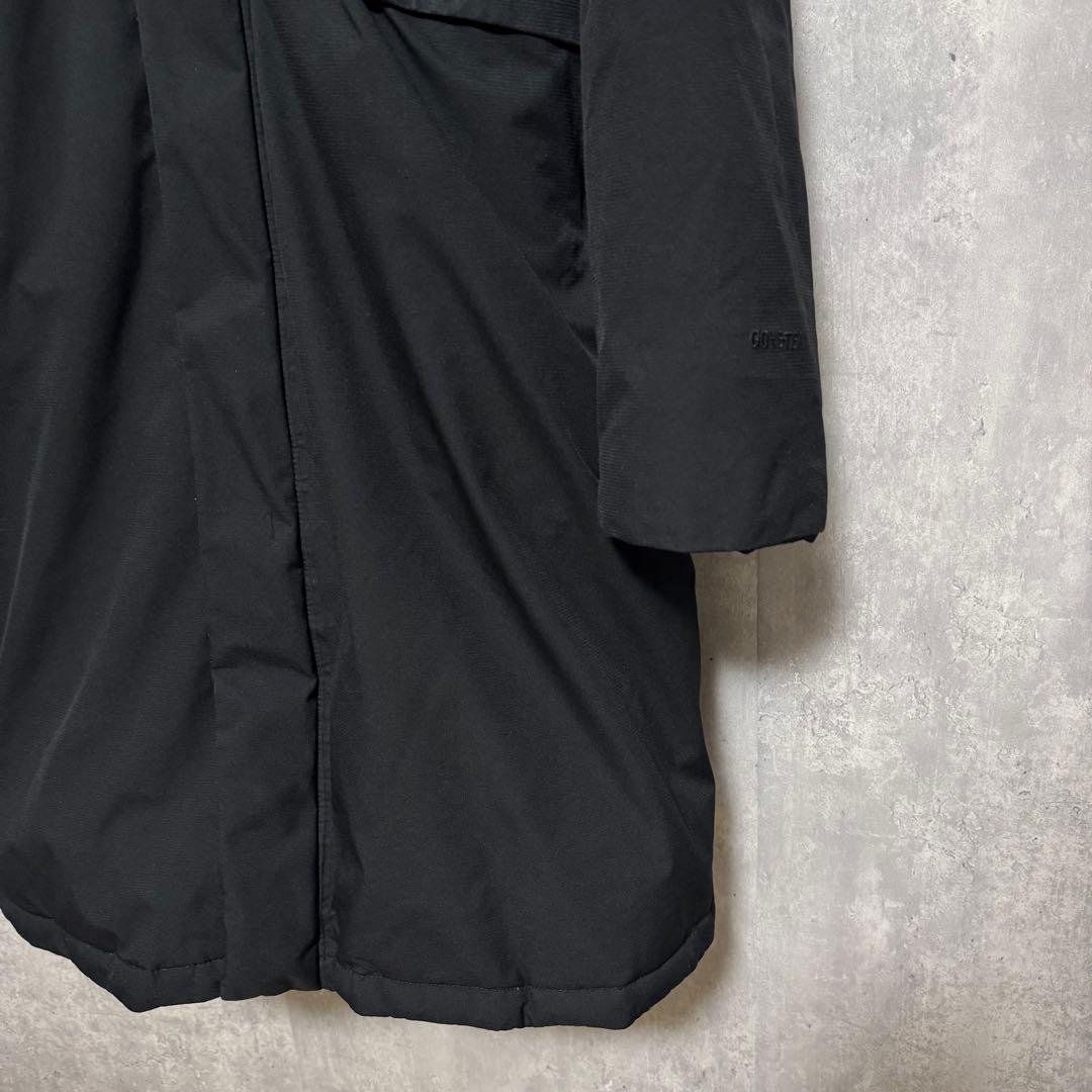 ノースフェイス マクマード ロングダウンジャケット ダウンコート ブラック ゴア