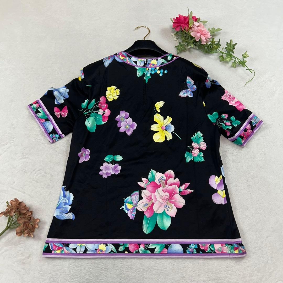 K449 新品未使用 XL レオナール 大きいサイズ カットソー レディース