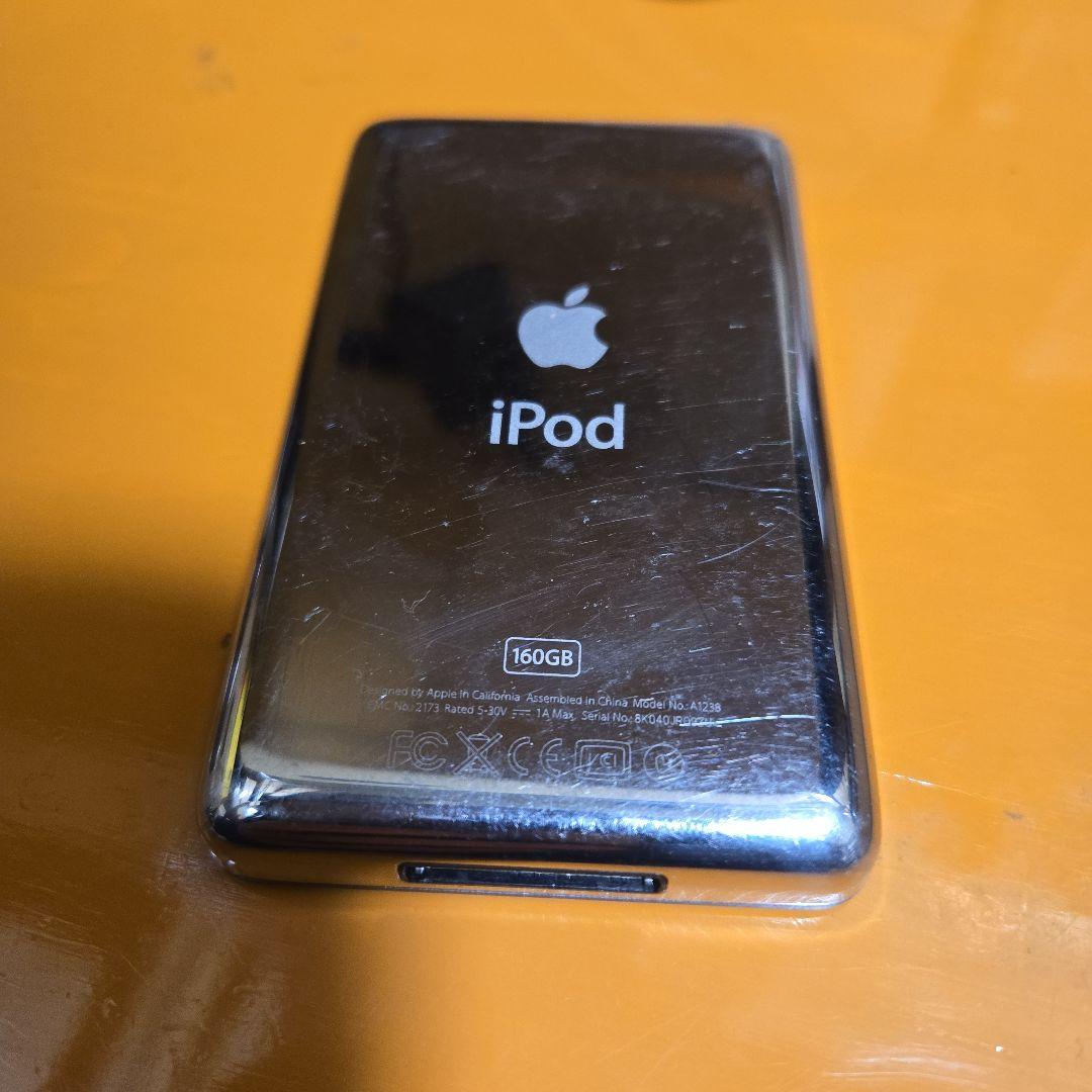 【ジャンク】Apple iPod classic 120GB　シルバー