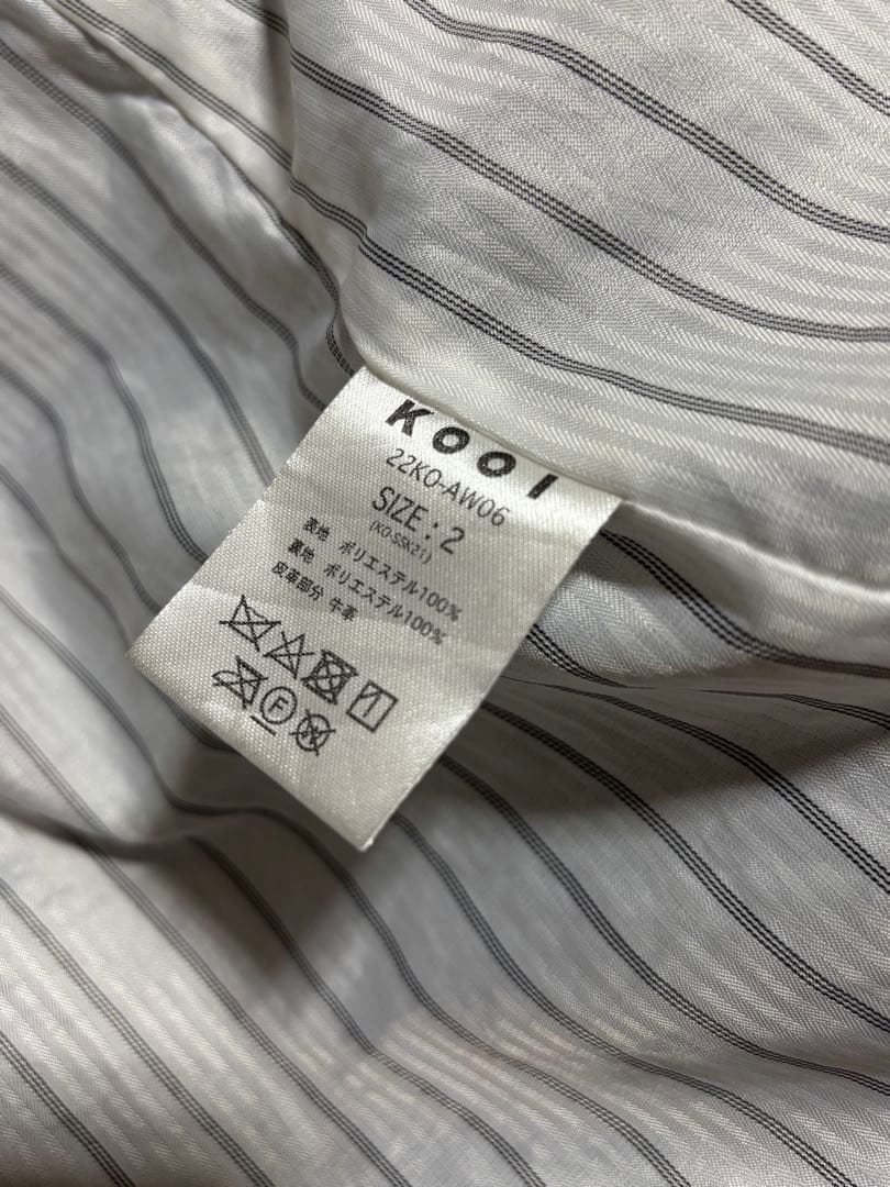 KOOI 22AW ダッフルコート