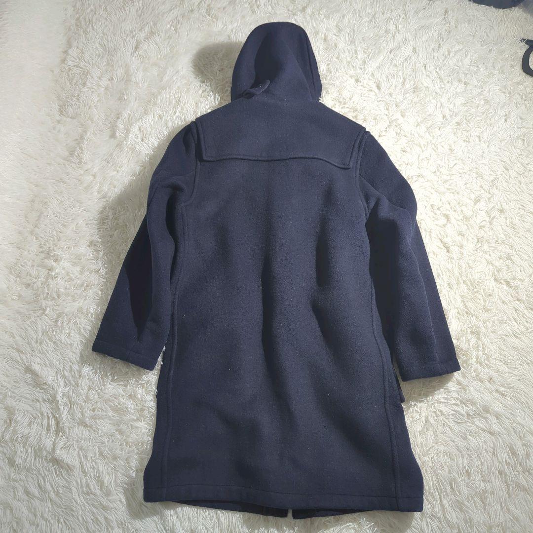 Gloverall キャメル生地 ダッフルコート レザートグルループ