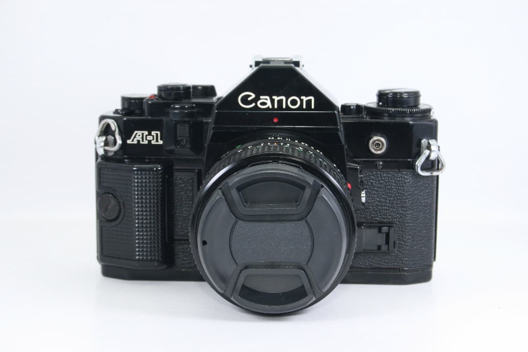 CANON A-1(ブラック/レンズセット) 完動品#386