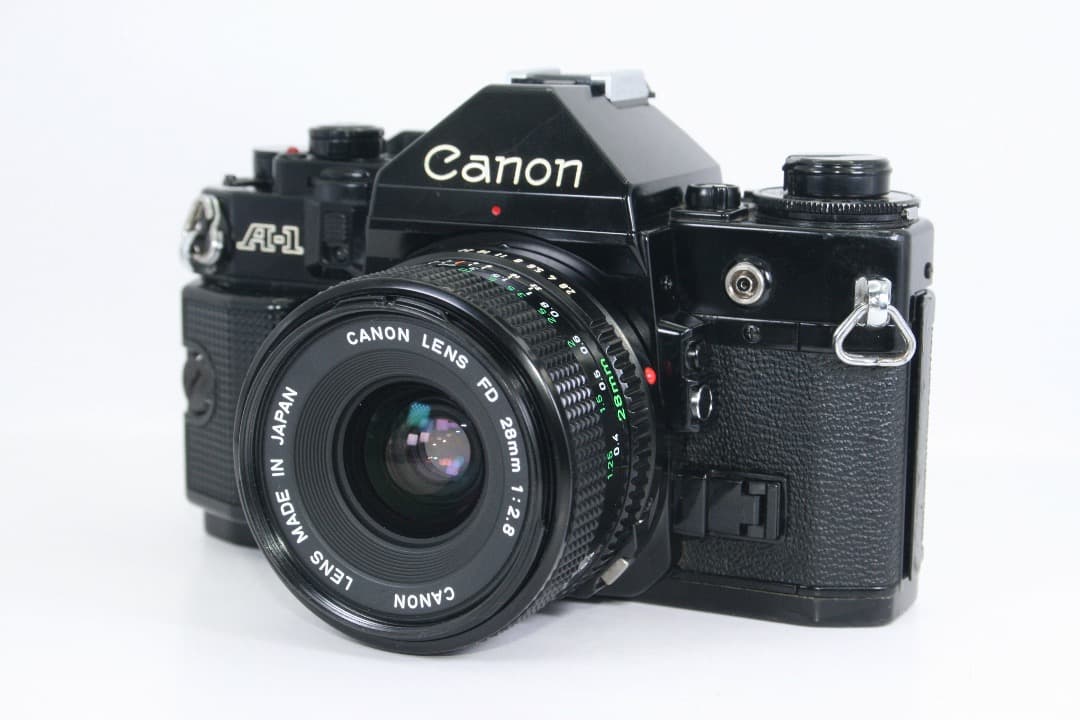 CANON A-1(ブラック/レンズセット) 完動品#386