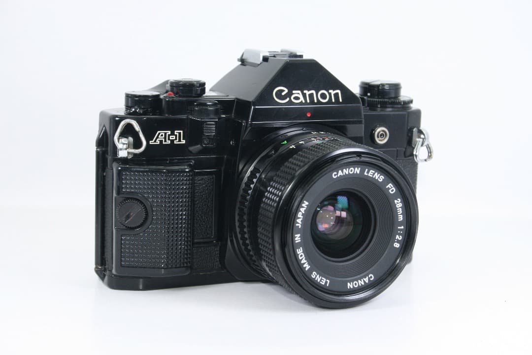 CANON A-1(ブラック/レンズセット) 完動品#386