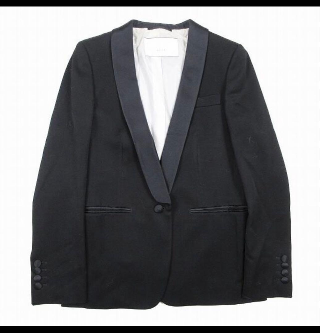 chocolate ベイジ　BEIGE, タキシードカラージャケット