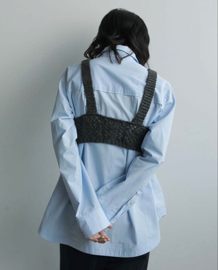 新品❗️即日発送❗️ケーブルニットビスチェ anuke アンヌーク