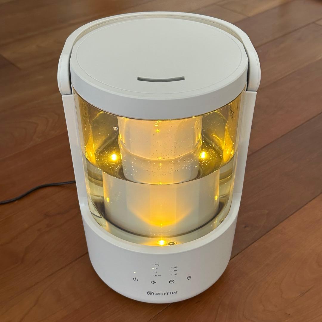 【限定値下】RIYTHM 置き型加湿器 ホワイト