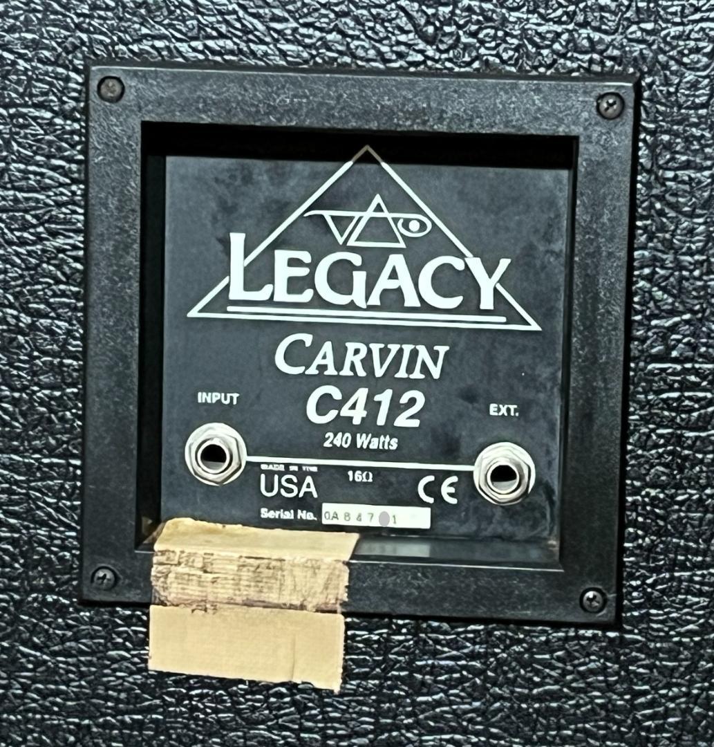 Carvin LEGACY C412 ギターキャビネット