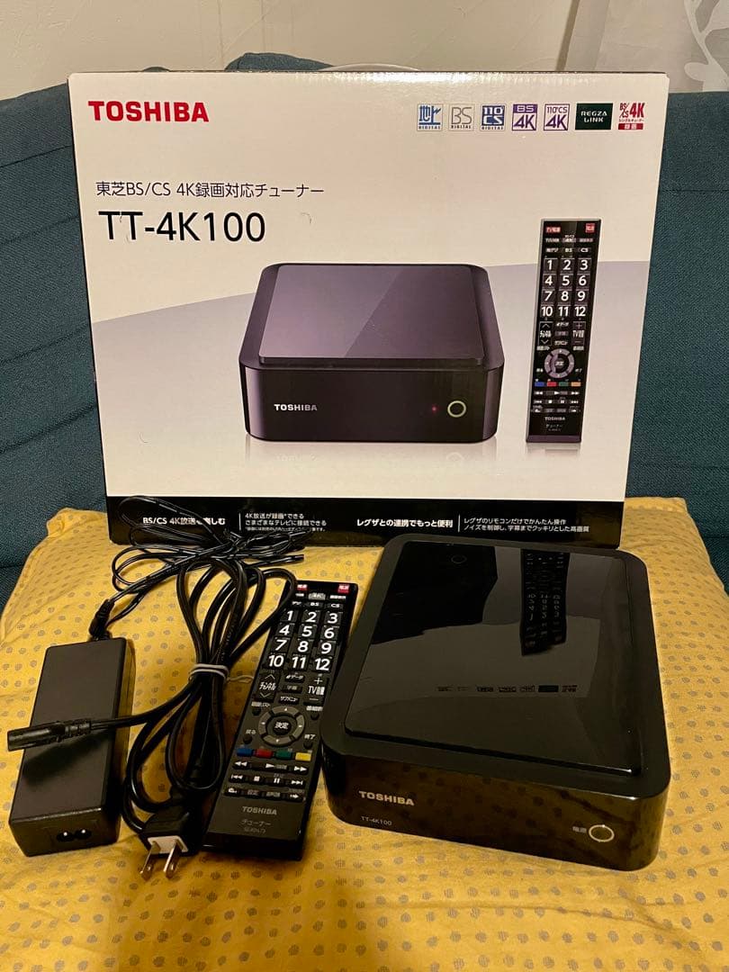 L*d様 東芝 BS/CS 4K録画対応チューナー TT-4K100