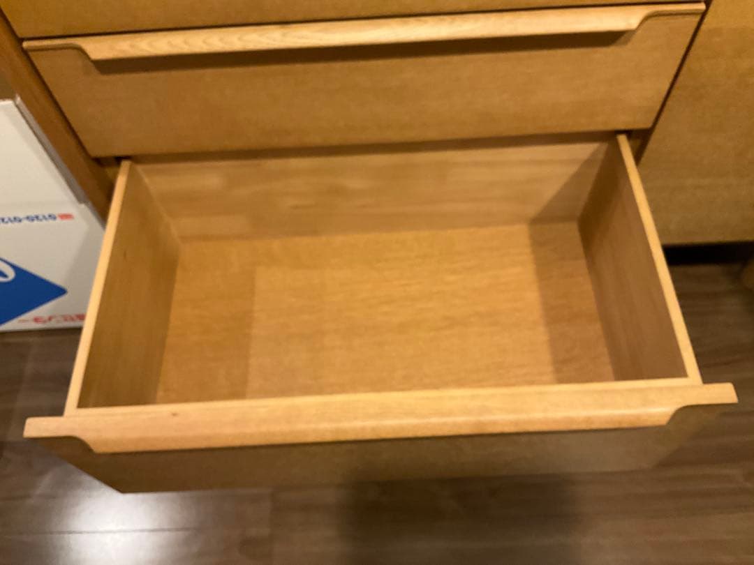 k*n様 ダイニングボード/ホワイトオーク/スライドレール/無垢材/食器棚