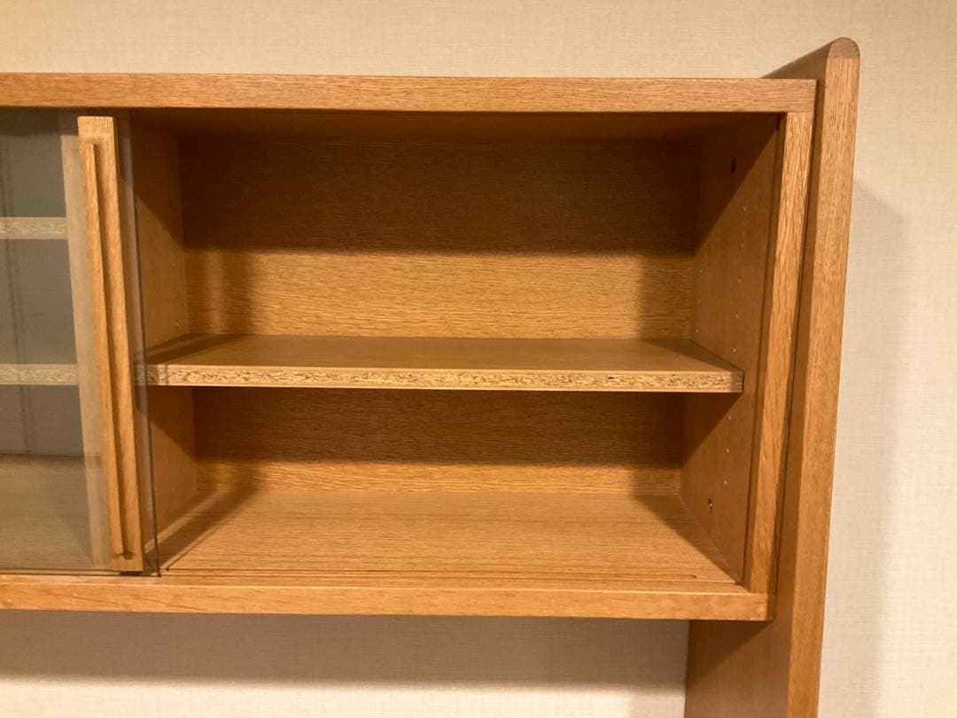 k*n様 ダイニングボード/ホワイトオーク/スライドレール/無垢材/食器棚