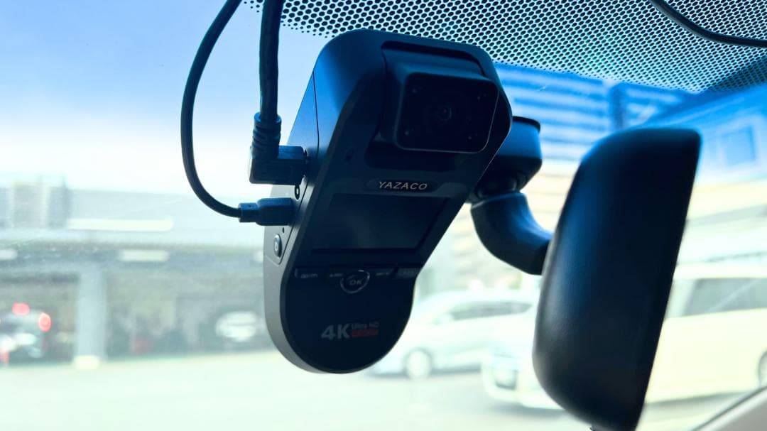 【高画質4K＋3カメラ】YAZACO P3 Pro 360°ドライブレコーダー