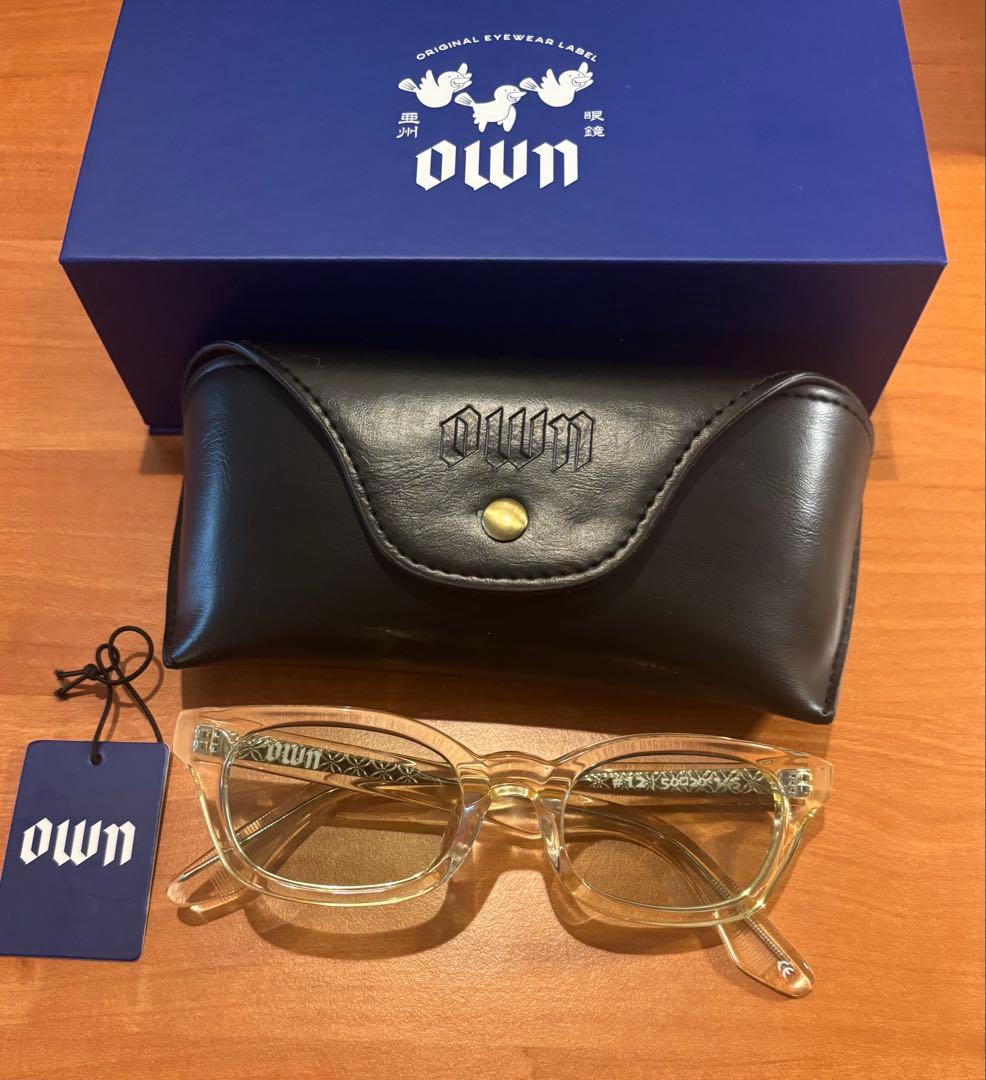 OWN オウン #12 SMOKEY GREE サングラス