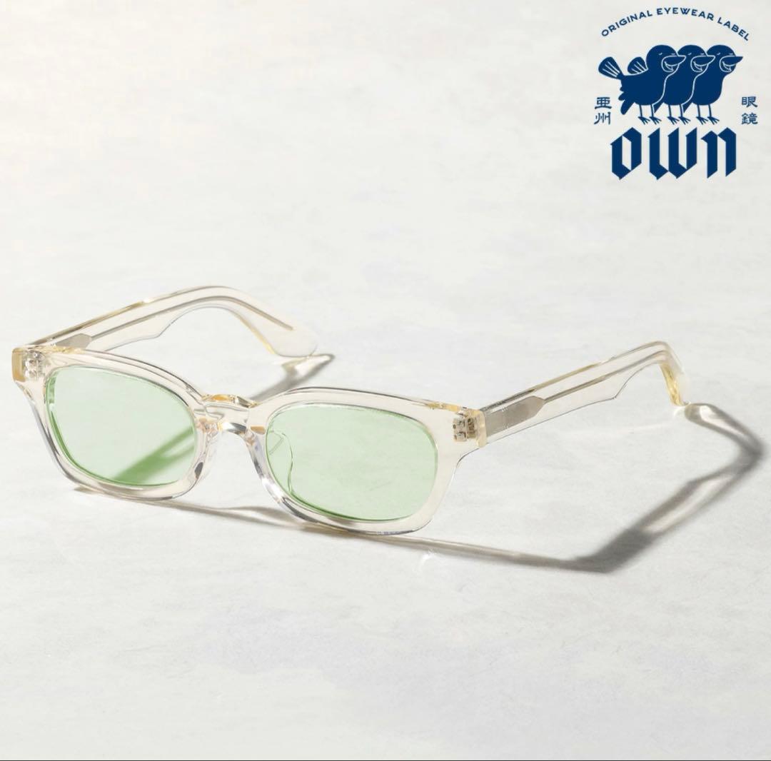 OWN オウン #12 SMOKEY GREE サングラス