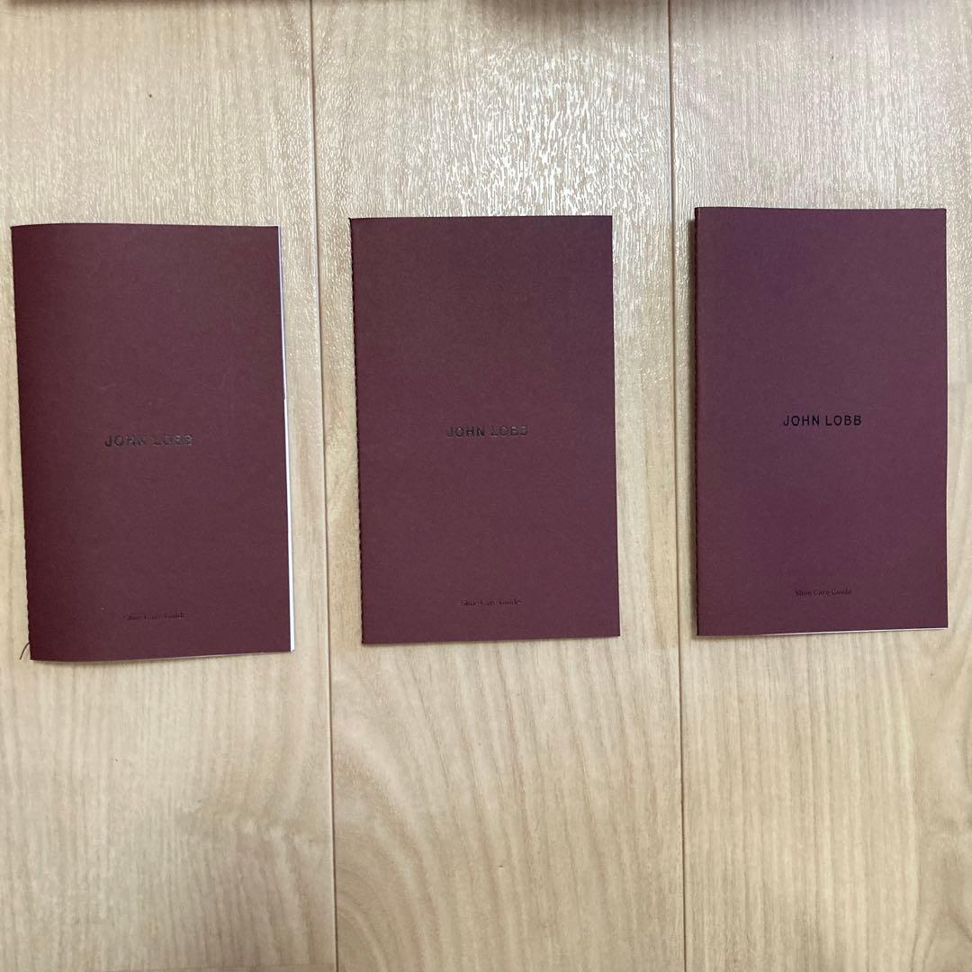 JOHN LOBB 空箱　取扱説明書　包装紙　紙袋 3足セット