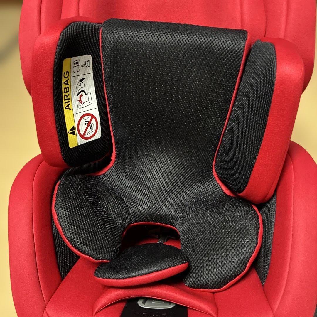 yuu プロフ必読 RECARO チャイルドシート 赤 ISOFIX