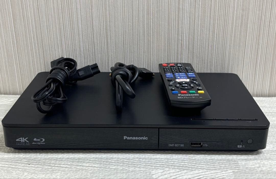 ★Panasonic 4Kブルーレイプレーヤー DMP-BDT180 2016年