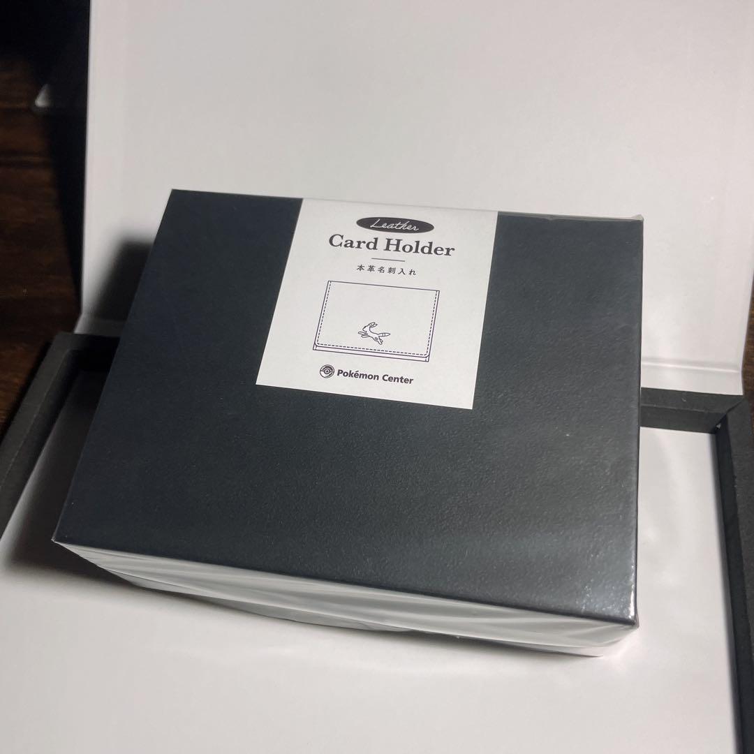 【新品】ブラッキー名刺入れ 本革