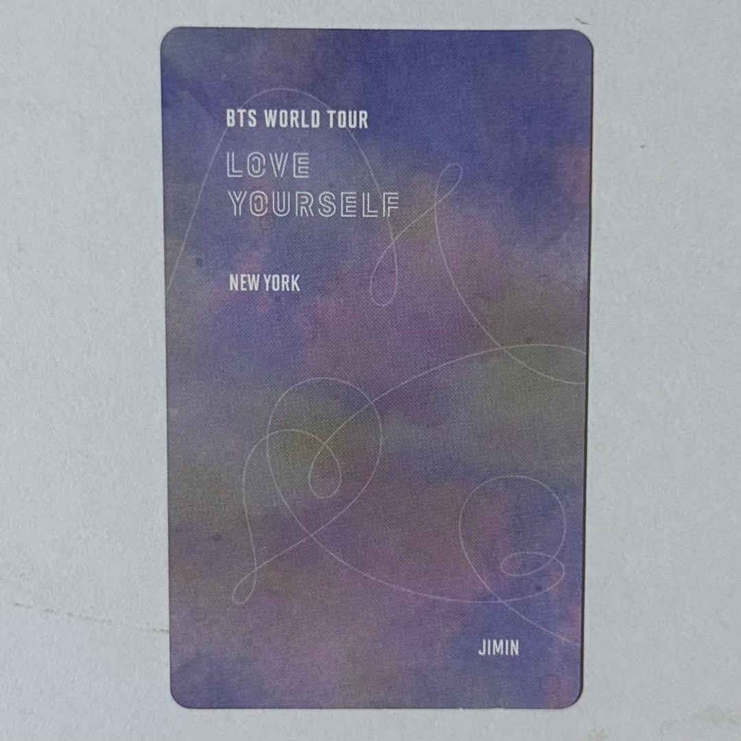 BTS 防弾少年団 JIMIN ジミン トレカ new york ②