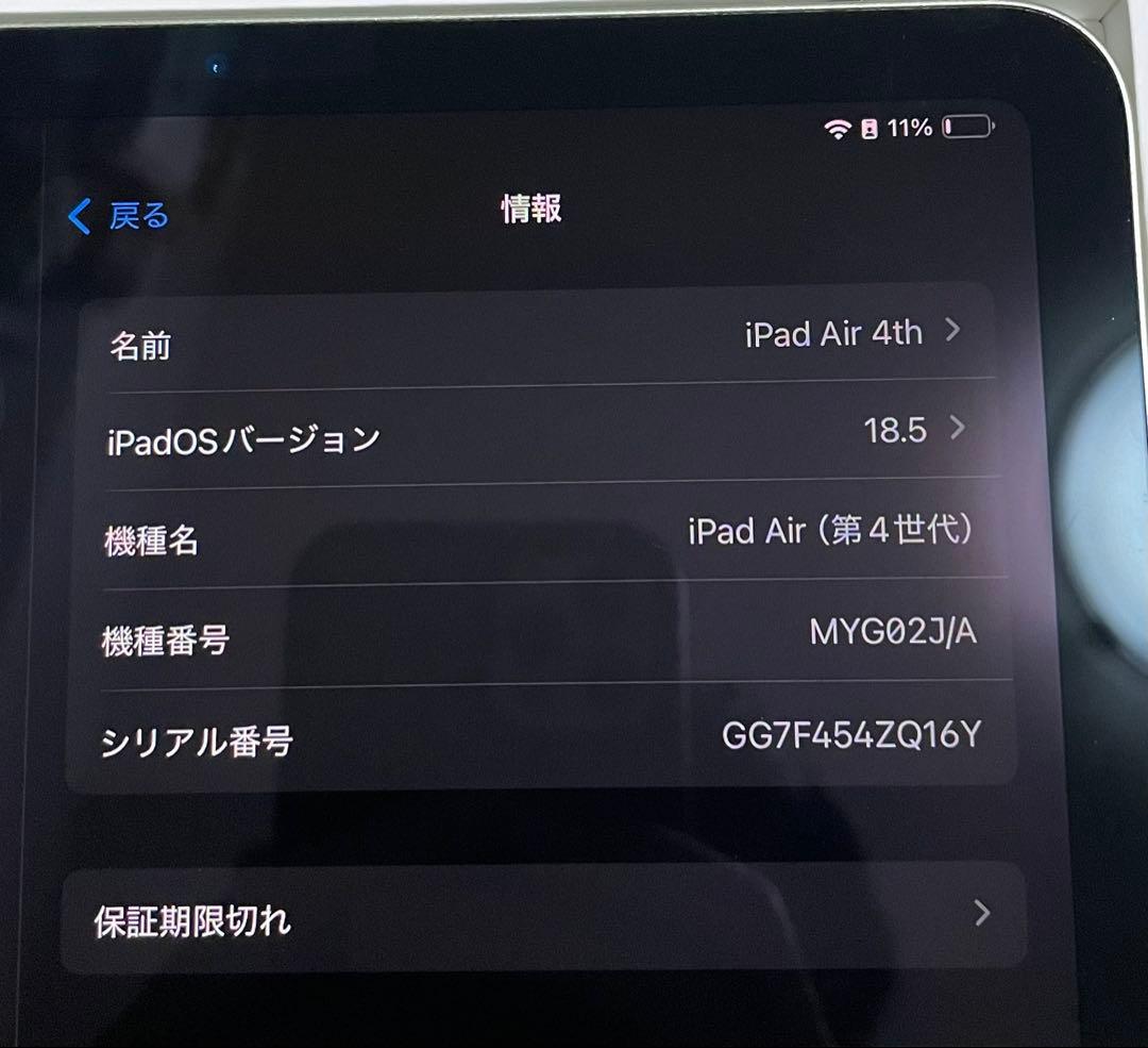 iPad Air 4th Wi-Fi 256GB + Apple penicl２