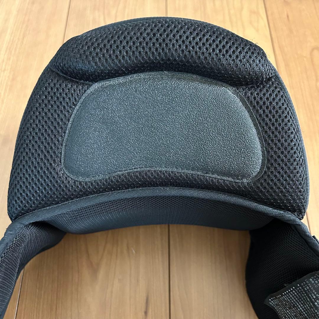 ポルバン　アドバンス ヒップシート　黒　ショルダーベルト付き　新生児　幼児