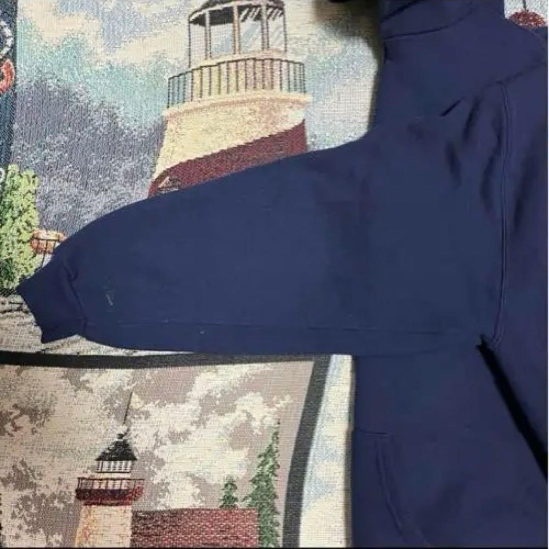 90s Russell usa製 無地 フルジップパーカー