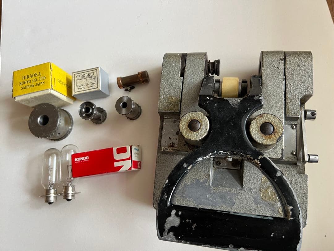 映写機　映写室　備品　骨董品