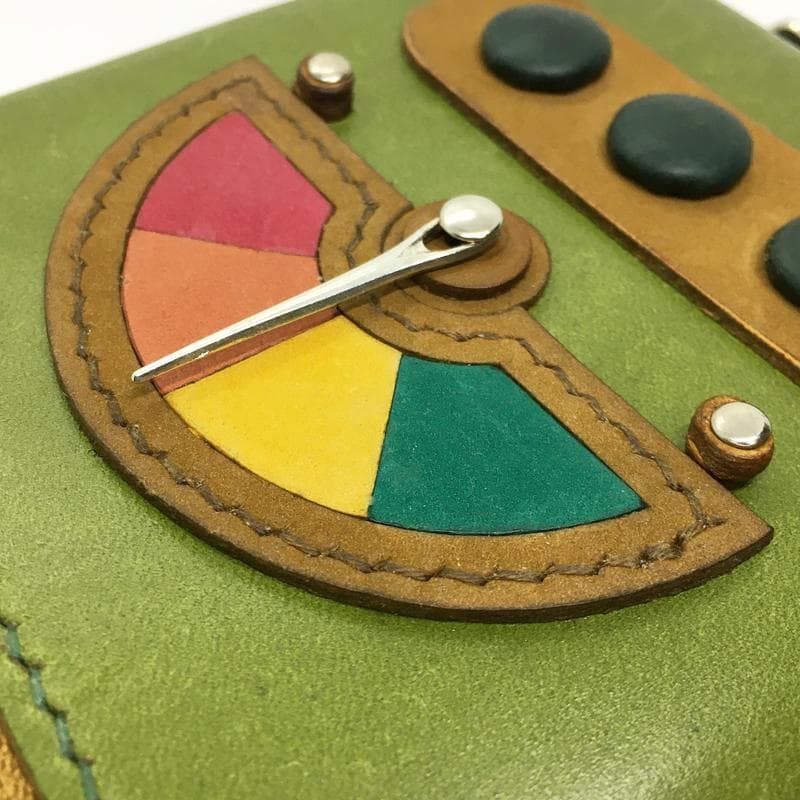 【本革】スマホショルダーバッグ レザーポーチ ウォレット お財布 ハンドメイド