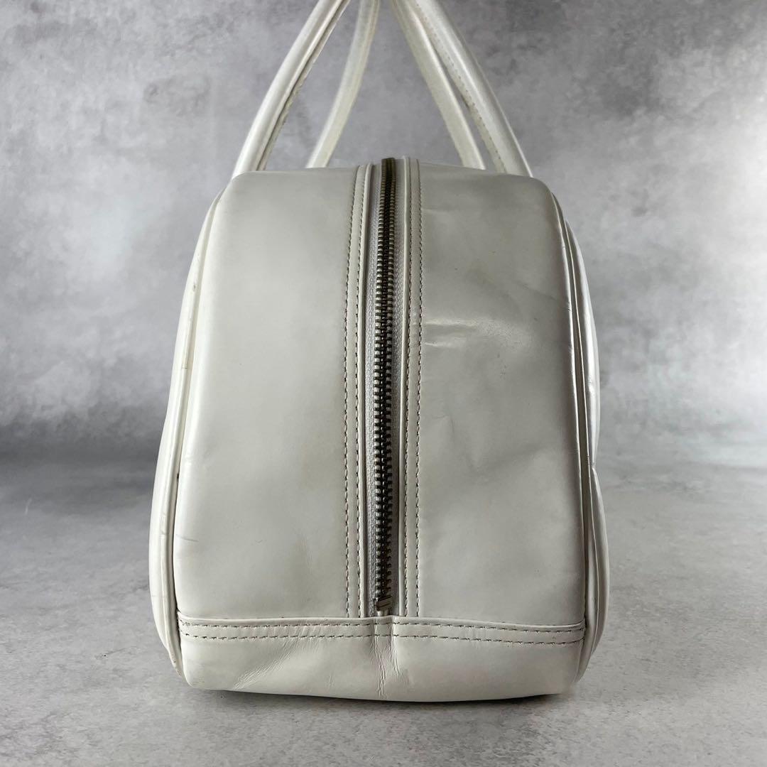 入手困難✨ コムデギャルソン エンボスロゴ ボストンバッグ アーカイブ ホワイト