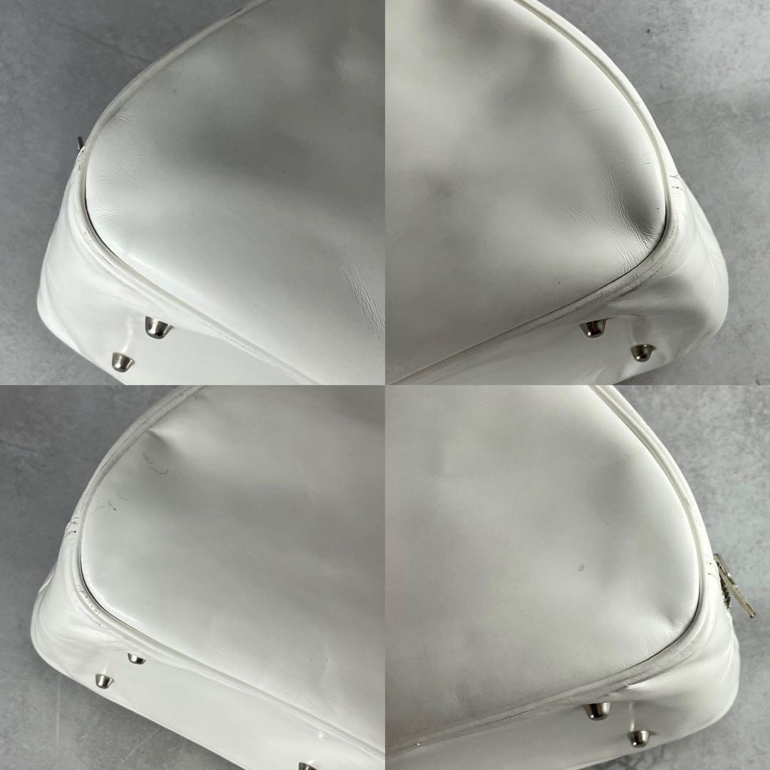 入手困難✨ コムデギャルソン エンボスロゴ ボストンバッグ アーカイブ ホワイト