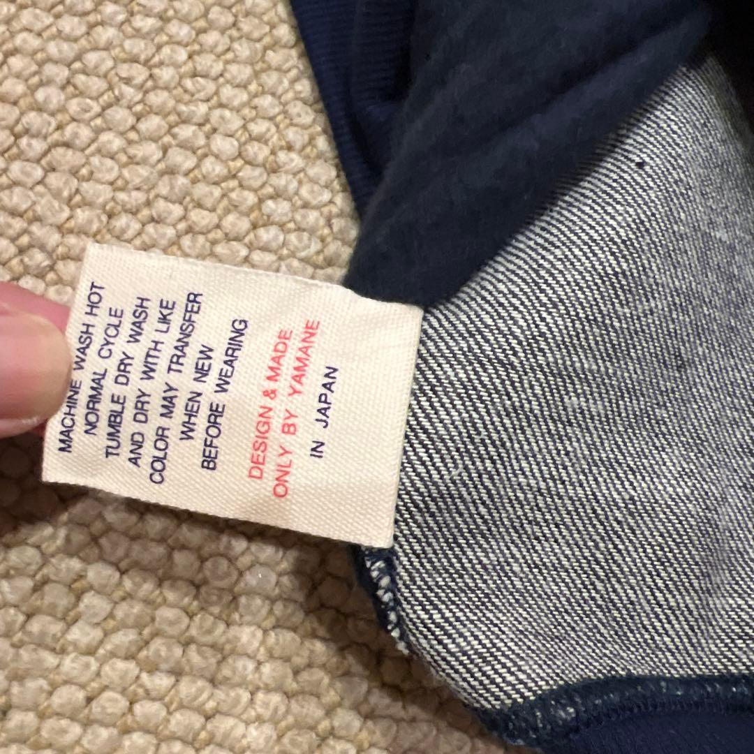 希少　EVISU　エヴィス　デニム　パーカー　スウェット　フーディ　USED品