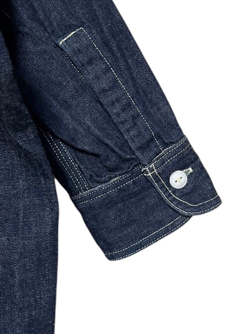 美品　ARTE POVERA ワイドデニムシャツ　インディゴ　サイズフリー