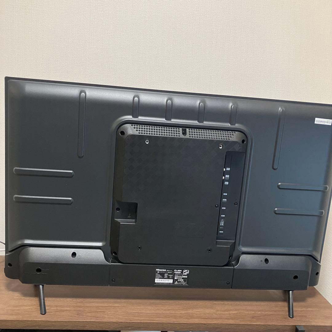 美品 ハイセンス 43V型 4K対応液晶テレビ 4Kチューナー内蔵 43E6G