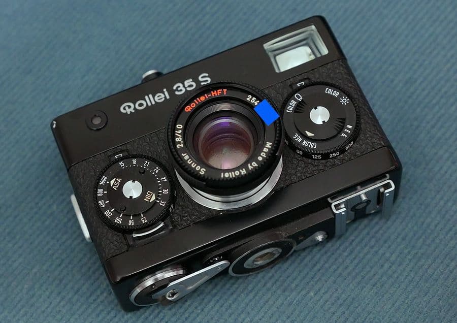 試写済　Rollei 35S コンパクトフィルムカメラ