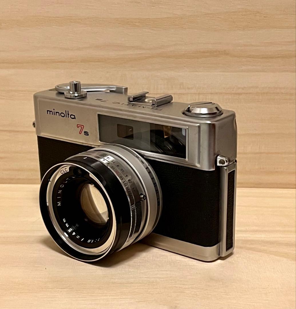 Minolta 7s 45mmf1.8 レンジファインダーカメラ清掃済み実用品