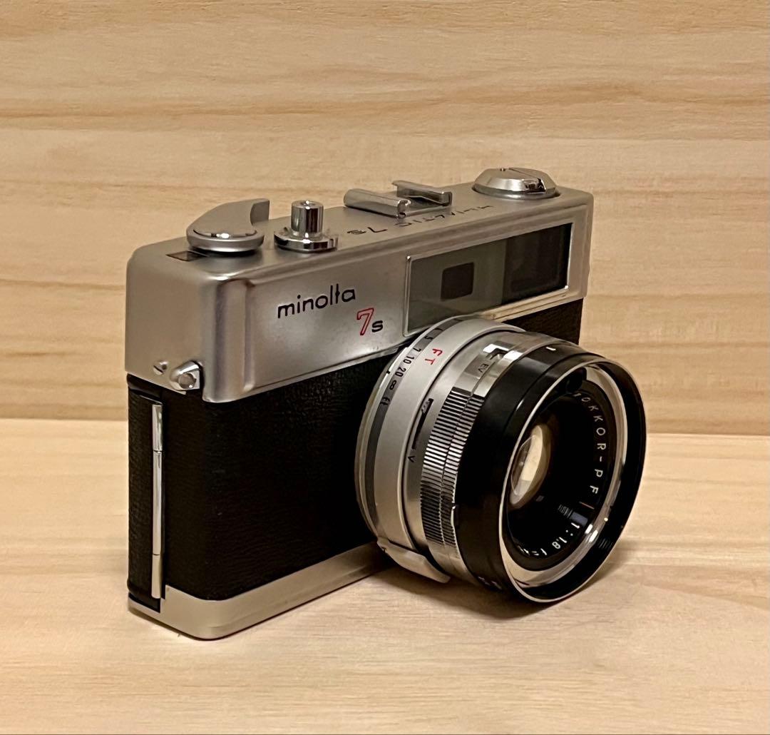 Minolta 7s 45mmf1.8 レンジファインダーカメラ清掃済み実用品