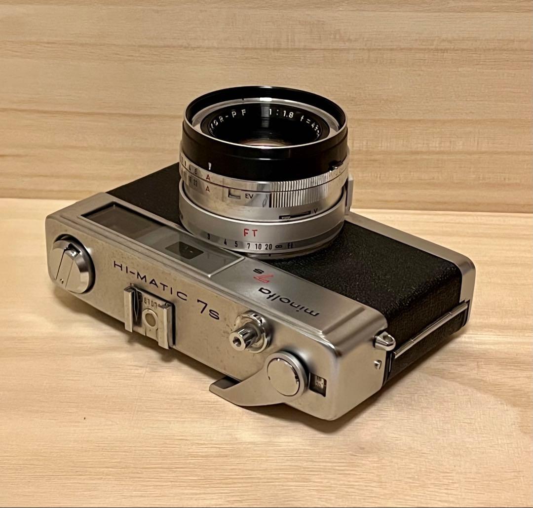 Minolta 7s 45mmf1.8 レンジファインダーカメラ清掃済み実用品