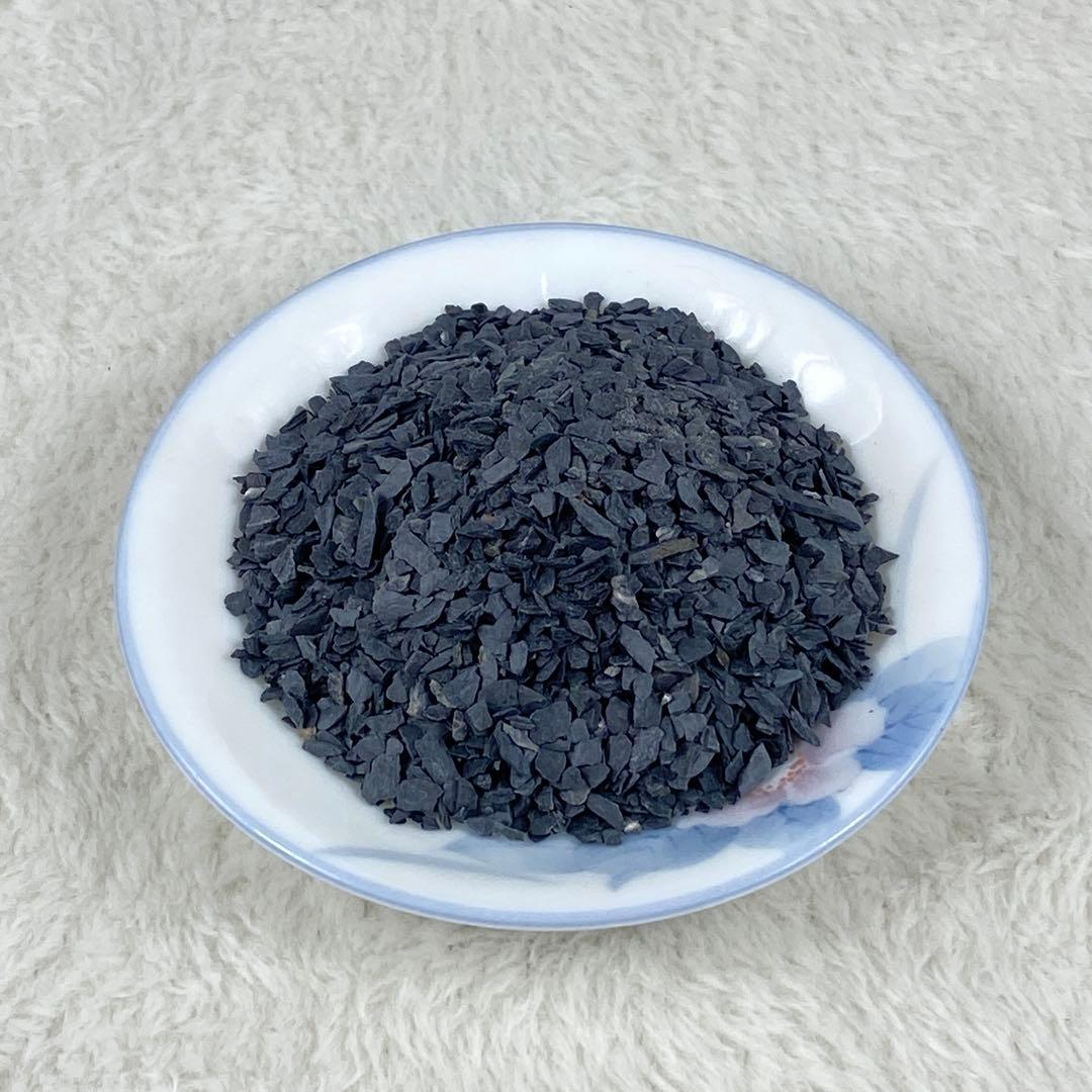 強い波動のソマチ砂と祈祷済水晶をブレンドしたパラワンサンド砂枕　(藍色)