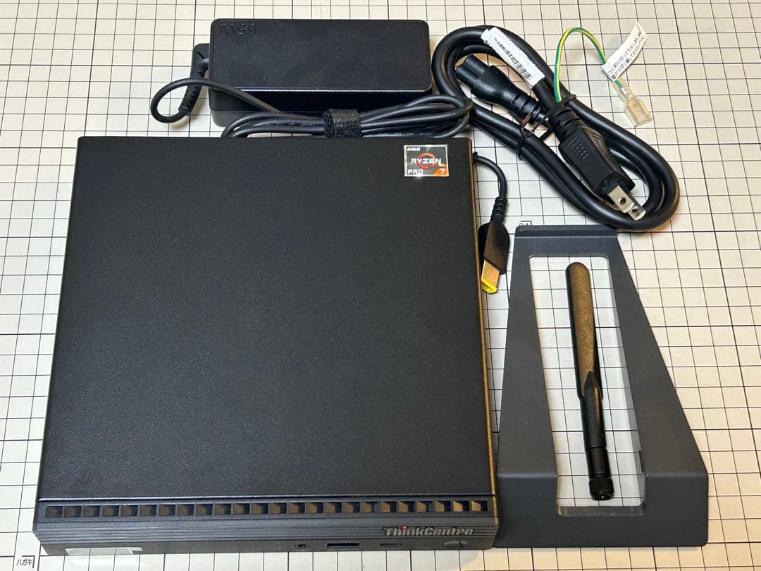 ミニPC Lenovo M75q tiny Gen2 Ryzen7Pro 5750GE