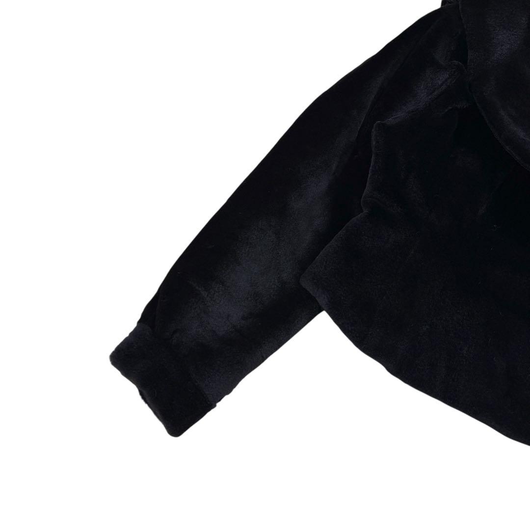 美品 SAGA MINK クロップド ショートコート レディース リアルファー