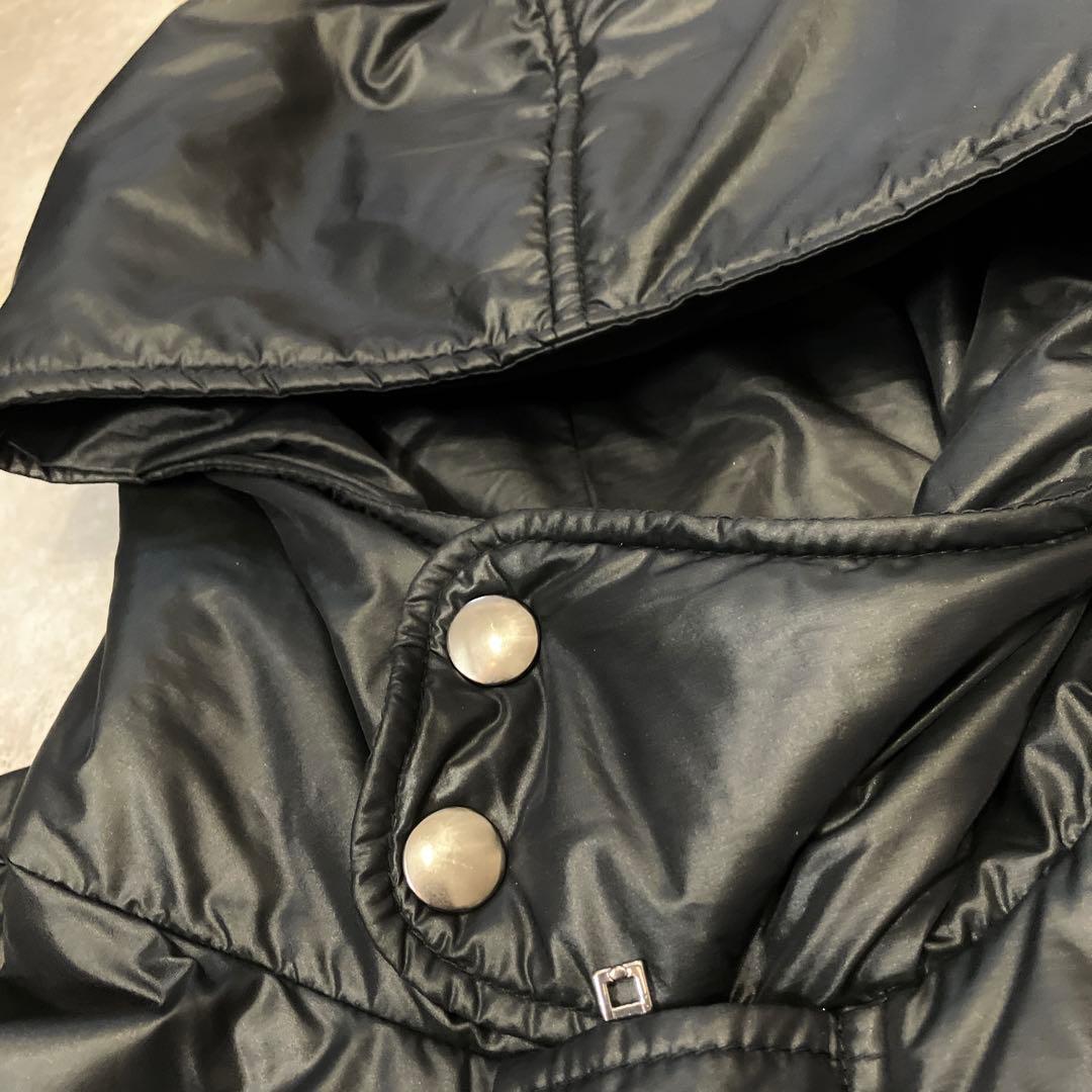 D&G、ロゴプレート、中綿ベスト、46サイズ、ブラック