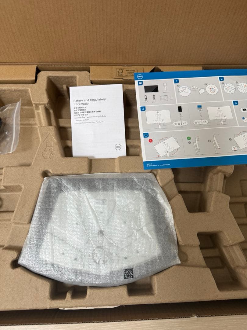 新品同様 DELL 4Kモニター 27インチUSB-C接続可 S2722QC