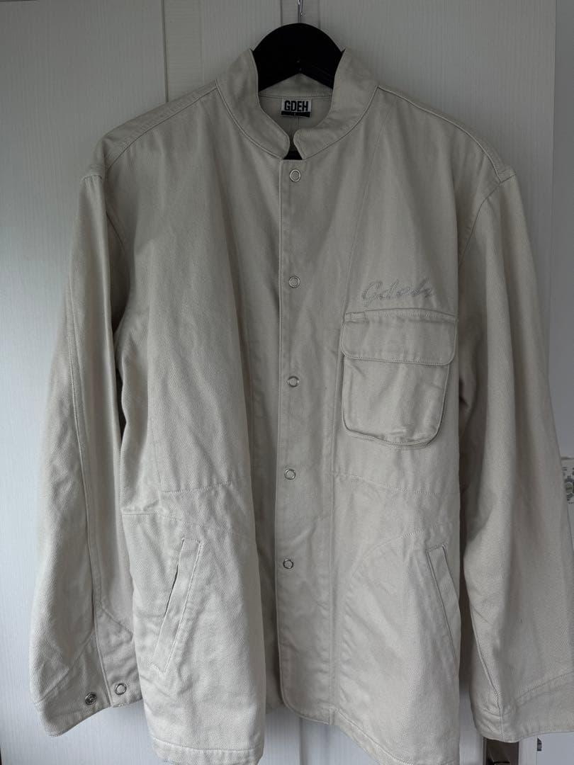 グッドイナフ GDEH ベージュ カバーオール L