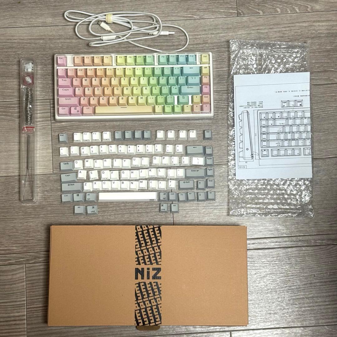 Niz Micro82 EC(S) 35g 有線キーボード + キートップ