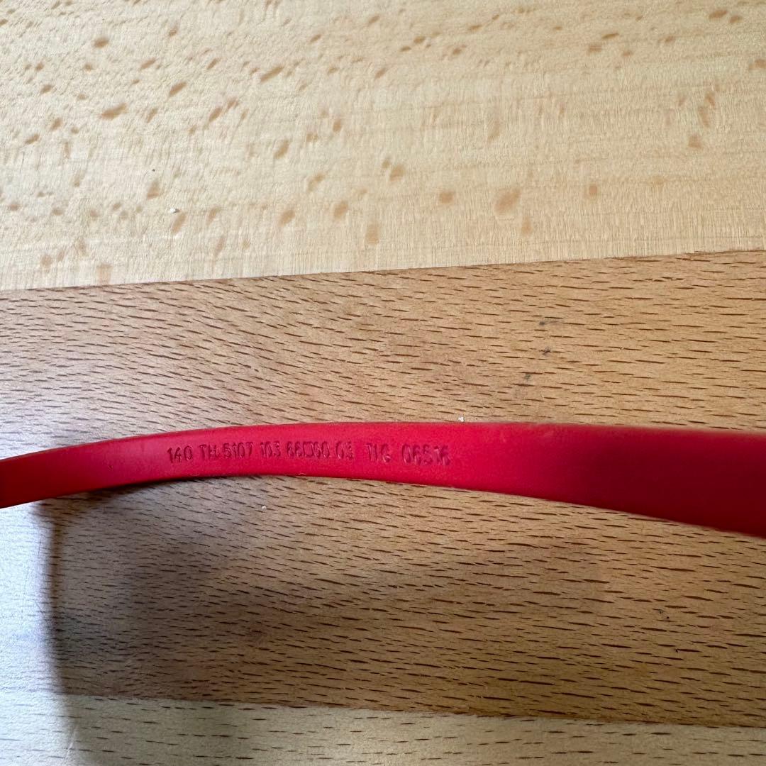 TAG Heuer スポーツサングラス ダークグレー/レッド（正規品）